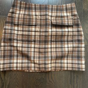 Reformation Janis Wool Skirt